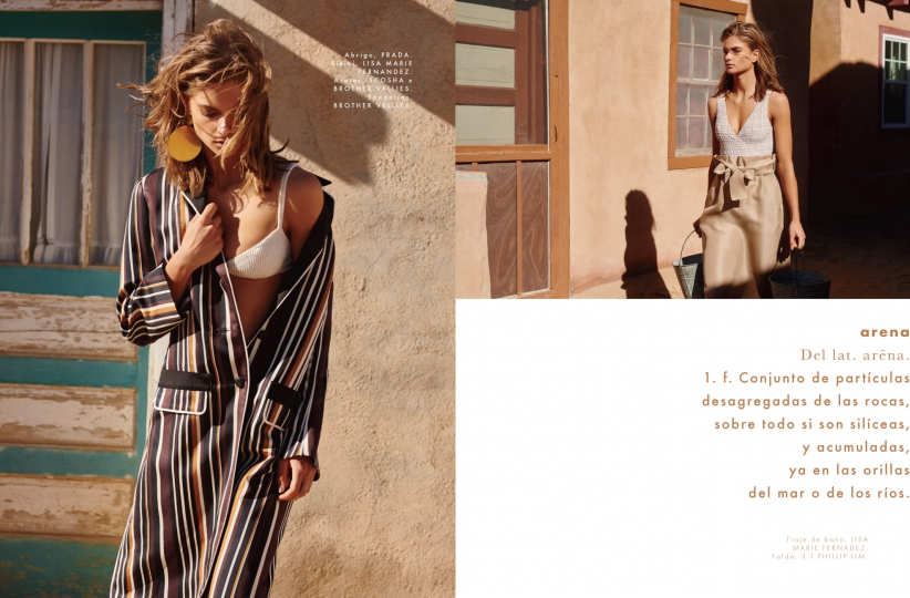 Bo Don for Elle Mexico April 2016 Photographer Danilo Hess 