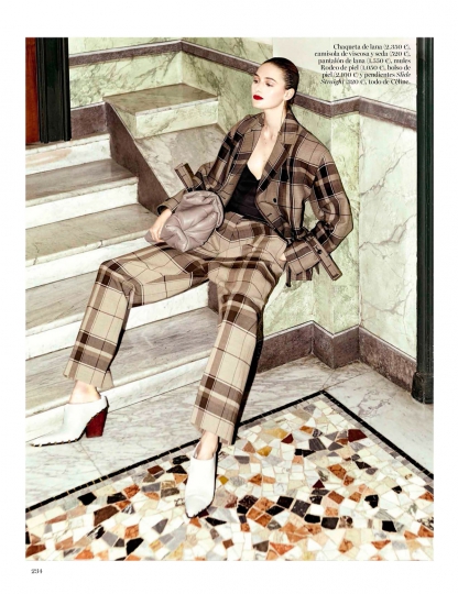 Sanne Vloet for Vogue Spain April 2016 Photographer Gorka Postigo 