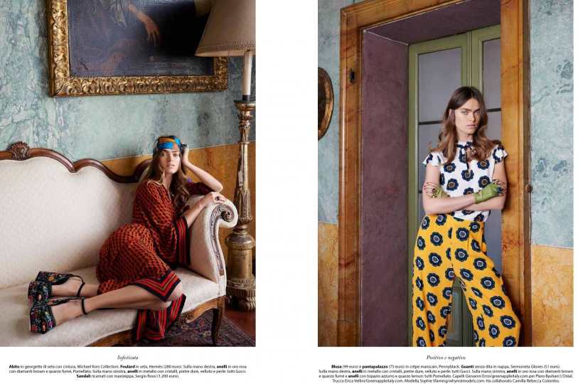 Sophie Vlaming for F Magazine April 2016 Photographer Giorgio Gatti 