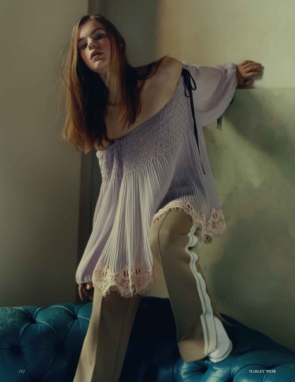 Estella Boersma for Vogue UK May 2016 Photographer Harley Weir, Stylist Jane How 