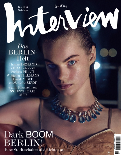 Estella Boersma for Interview Germany May 2016, Photographer Benjamin Alexander Huseby, Stylist Andreas Peter Krings 