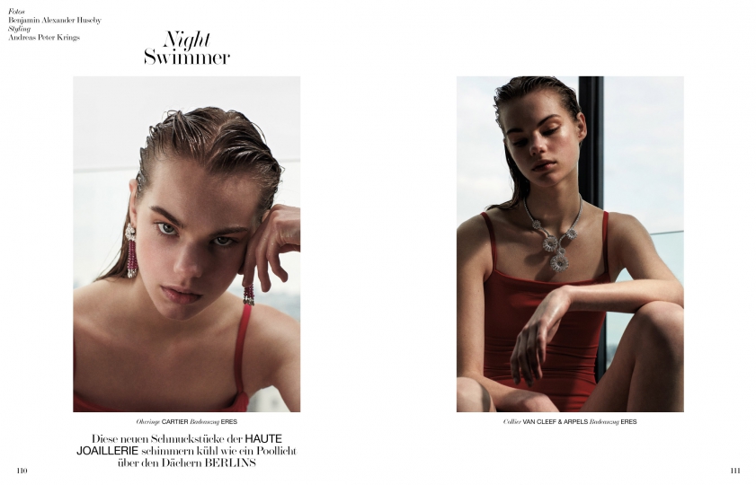 Estella Boersma for Interview Germany May 2016, Photographer Benjamin Alexander Huseby, Stylist Andreas Peter Krings 