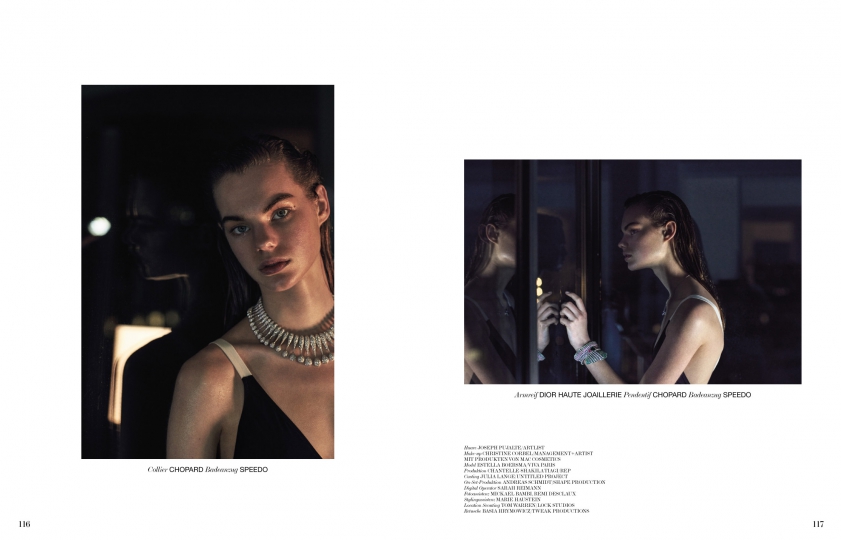 Estella Boersma for Interview Germany May 2016, Photographer Benjamin Alexander Huseby, Stylist Andreas Peter Krings 