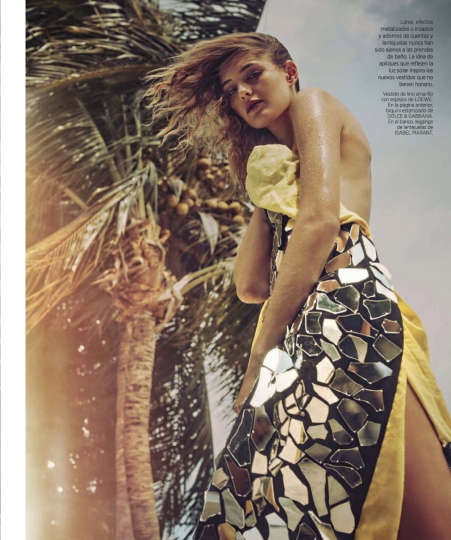 Sanne Vloet Harpers Bazaar Spain May 2016 Photographer Guy Aroch 