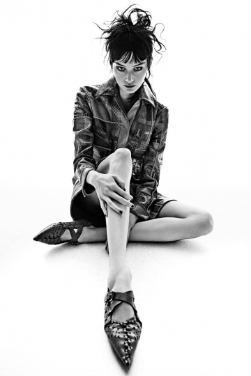 Sanne Vloet for Russian Interview May 2016, Photographer Brandon Mercer 