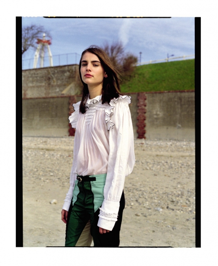 Romy Schönberger for Le Mode M June 2016, Photographer Edouard Plongeon 