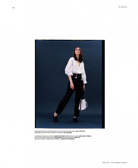 Romy Schönberger for Le Mode M June 2016, Photographer Edouard Plongeon 