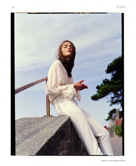 Romy Schönberger for Le Mode M June 2016, Photographer Edouard Plongeon 