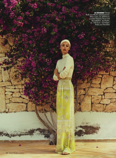 Elise van ’t Zand for Brigitte June 2016, Photographer Frederik Magnuson, Produktion Wiebke Brederhorst 