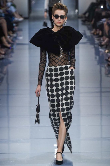 Romy Schönberger Couture shows Fall 2016 Paris Armani Prive