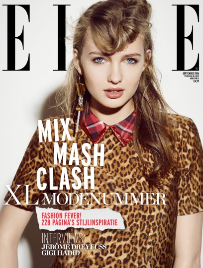 Romy Elema for Dutch Elle September, photographer Carmen kemmink 