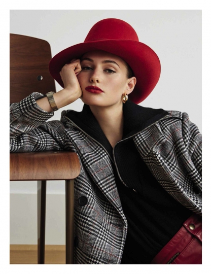 Sanne Vloet for Vogue Spain September 2016, photographer Mónica Suárez de Tangil 