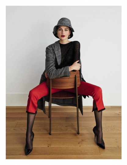 Sanne Vloet for Vogue Spain September 2016, photographer Mónica Suárez de Tangil 