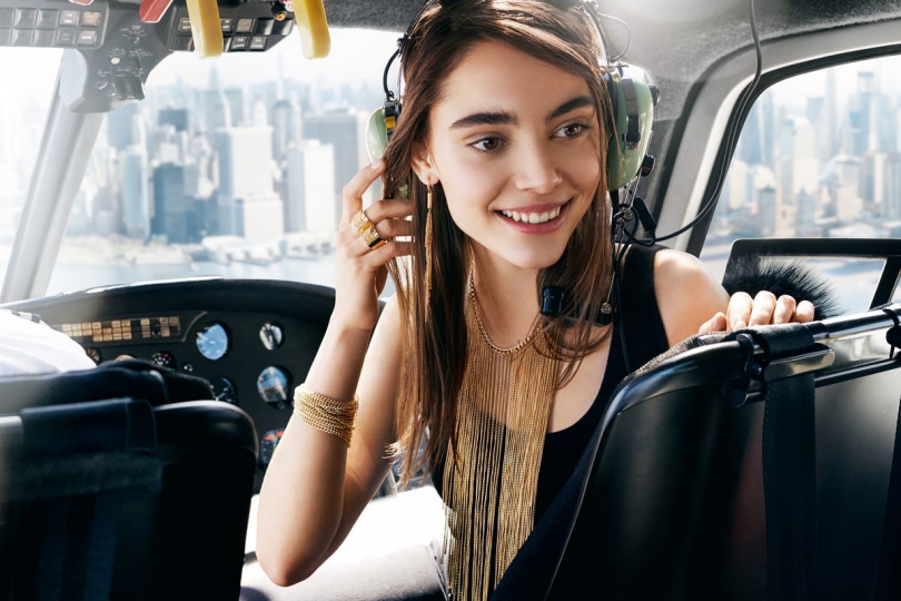 Romy Schönberger Campaign Michael Kors, photographer Mario Testino 