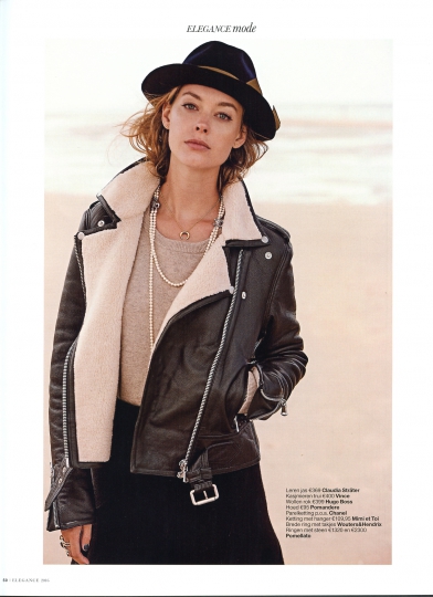 Elise van ’t Zand for Elegance September 2016, photographer Hans van Brakel 