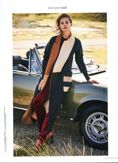 Elise van ’t Zand for Elegance September 2016, photographer Hans van Brakel 
