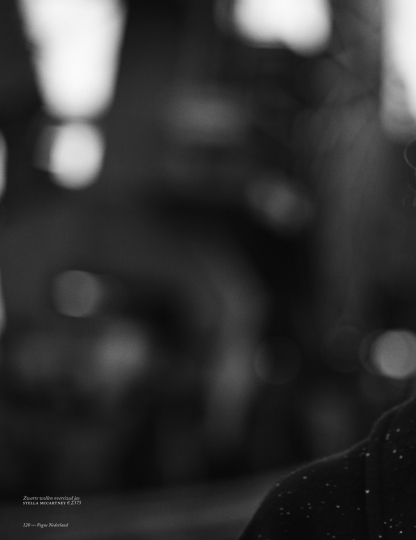 Elisa Hupkes first major story for Dutch Vogue October 2016, photographer Peter Lindbergh, stylist Julia von Boehm, hair Odile Gilbert and make-up Aude Gill 