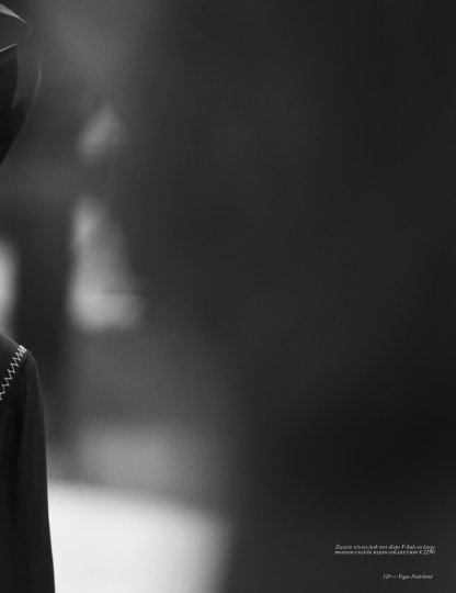 Elisa Hupkes first major story for Dutch Vogue October 2016, photographer Peter Lindbergh, stylist Julia von Boehm, hair Odile Gilbert and make-up Aude Gill 