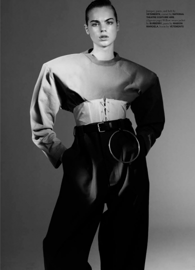 Estella Boersma for Office Magazine October 2016, photographer Benjamin Lennox 