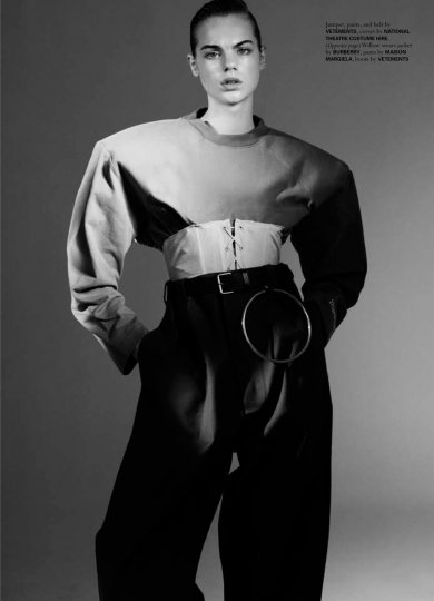 Estella Boersma for Office Magazine October 2016, photographer Benjamin Lennox 