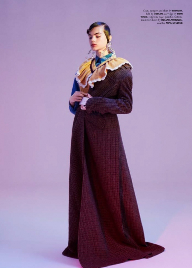 Estella Boersma for Office Magazine October 2016, photographer Benjamin Lennox 