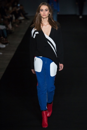 Romy Schönberger shows NY Spring 2017 Rag & Bone