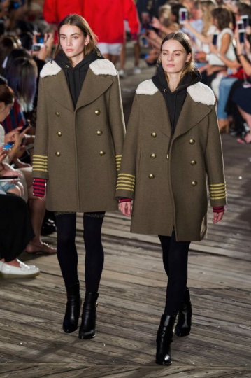 Romy Schönberger shows NY Spring 2017 Tommy Hilfiger