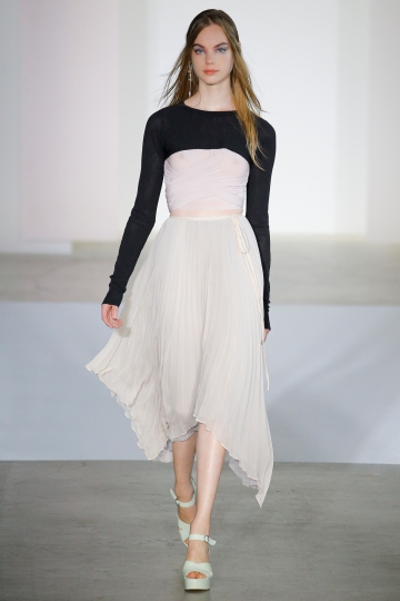 Estella Boersma shows NY Spring 2017 Jill Stuart