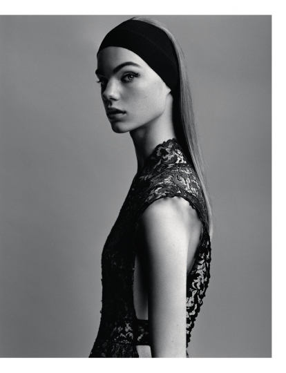 Estella Boersma for Another Magazine October 2016, photographer Alasdair Mclellan, stylist Katie England 