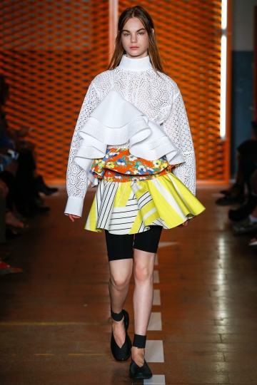 Estella Boersma shows Milan Spring 2017 MSGM