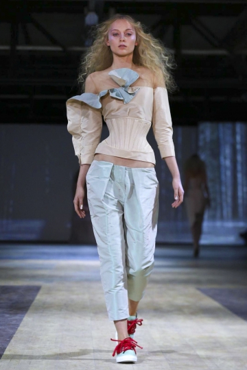 Anna-Sophia Evers  show Dorhout Mees Spring 2017 Dorhout Mees