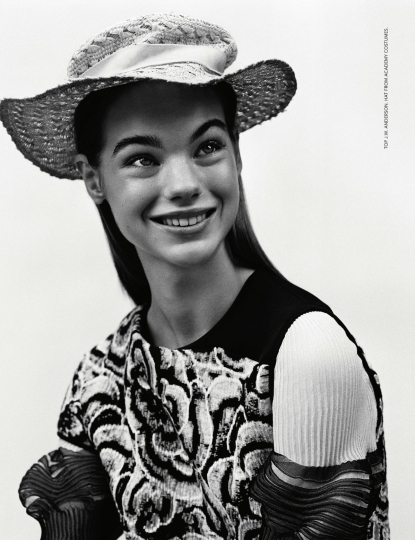 Estella Boersma for i-D Magazine, Photographer Alasdair McLellan, Stylist Benjamin Bruno, Hair Matt Mulhall and Make-up Lunsey Alexander 