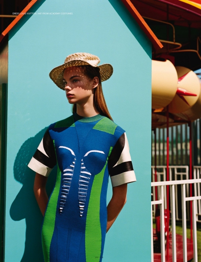 Estella Boersma for i-D Magazine, Photographer Alasdair McLellan, Stylist Benjamin Bruno, Hair Matt Mulhall and Make-up Lunsey Alexander 