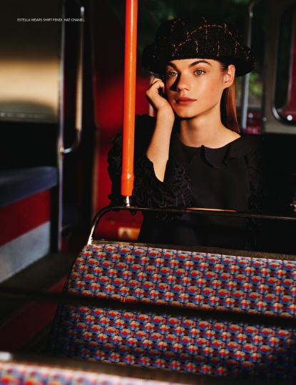 Estella Boersma for i-D Magazine, Photographer Alasdair McLellan, Stylist Benjamin Bruno, Hair Matt Mulhall and Make-up Lunsey Alexander 