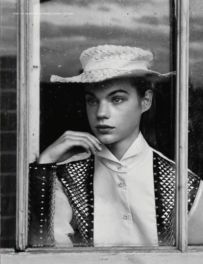 Estella Boersma for i-D Magazine, Photographer Alasdair McLellan, Stylist Benjamin Bruno, Hair Matt Mulhall and Make-up Lunsey Alexander 