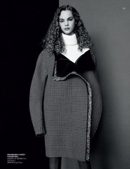 Estella Boersma for Vogue China November 2016, Photographer Ben Toms 