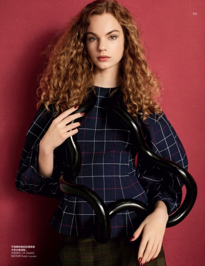 Estella Boersma for Vogue China November 2016, Photographer Ben Toms 