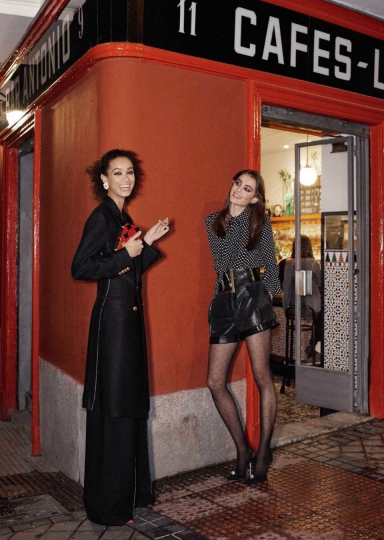 Romy Schönberger for Spanish Vogue December 2016, photographer Benny Horne 