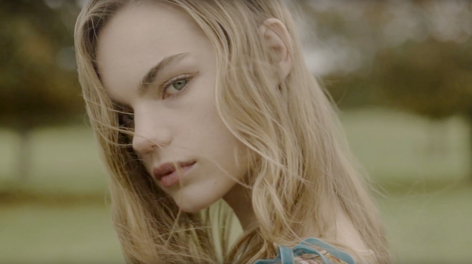 Estella Boersma for Pre-Spring Summer collection Valentin Red , photographer Sarah Blais 