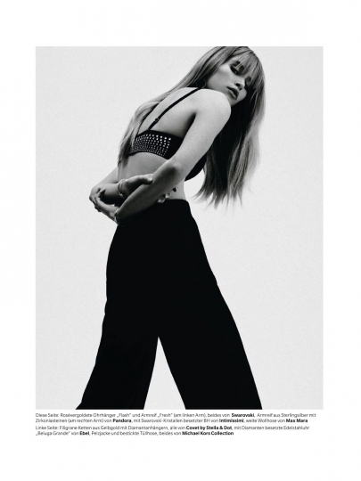 Annemara Post for German Cosmopolitan December 2016, photographer Max von True 