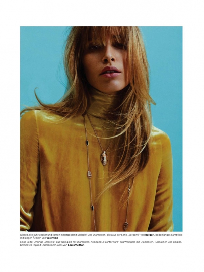 Annemara Post for German Cosmopolitan December 2016, photographer Max von True 