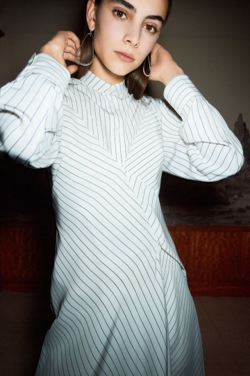 Romy Schönberger for Victoria Beckham Pre-Fall 2017, photographer Andrea Sportono 