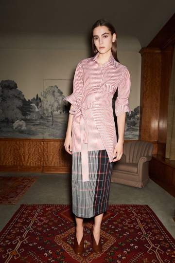 Romy Schönberger for Victoria Beckham Pre-Fall 2017, photographer Andrea Sportono 