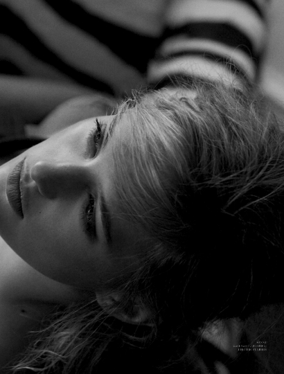 Sanne Vloet for Monrowe Magazine January 2017 photographer Diego Uchitel, stylist Liz Mclean 