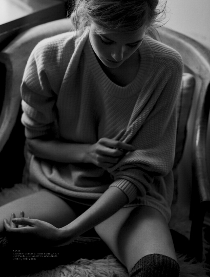 Sanne Vloet for Monrowe Magazine January 2017 photographer Diego Uchitel, stylist Liz Mclean 