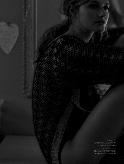 Sanne Vloet for Monrowe Magazine January 2017 photographer Diego Uchitel, stylist Liz Mclean 