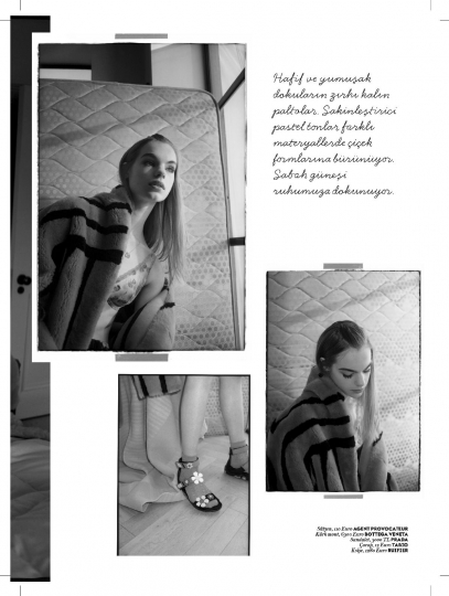 Estella Boersma for Vogue Turkey January 2017, photographer Tom Craig, stylist Konca Aykan, hair Karin bigler, make-up Lotten Holmqvist 