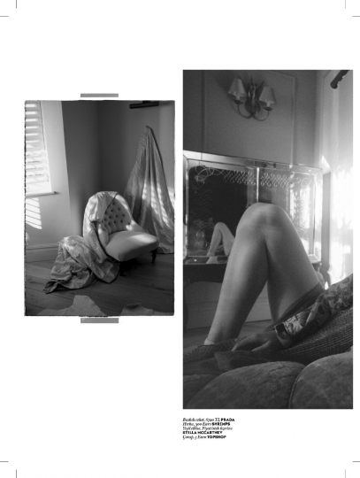 Estella Boersma for Vogue Turkey January 2017, photographer Tom Craig, stylist Konca Aykan, hair Karin bigler, make-up Lotten Holmqvist 