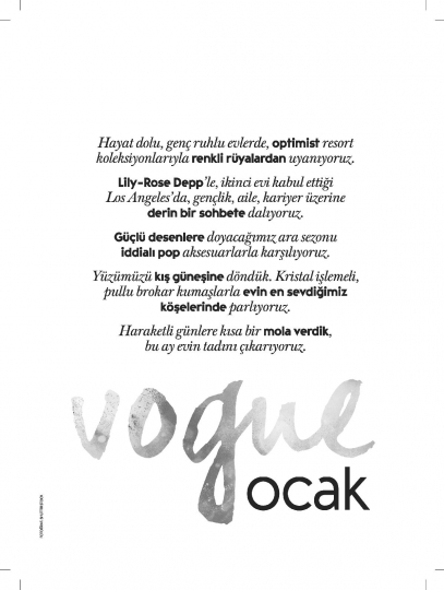 Estella Boersma for Vogue Turkey January 2017, photographer Tom Craig, stylist Konca Aykan, hair Karin bigler, make-up Lotten Holmqvist 