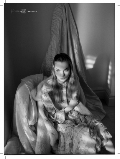 Estella Boersma for Vogue Turkey January 2017, photographer Tom Craig, stylist Konca Aykan, hair Karin bigler, make-up Lotten Holmqvist 